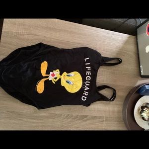 Vintage 1995 looney Tunres swimsuit